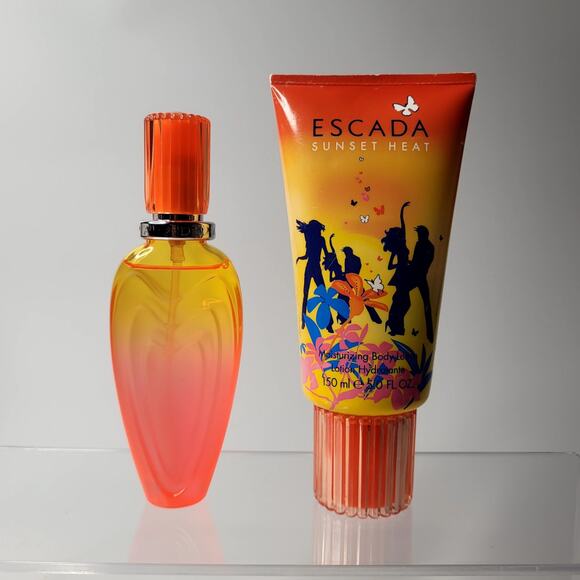 Escada Sunset Heat 1.6 fl oz EDT Body Lotion 5 oz - Picture 1 of 5